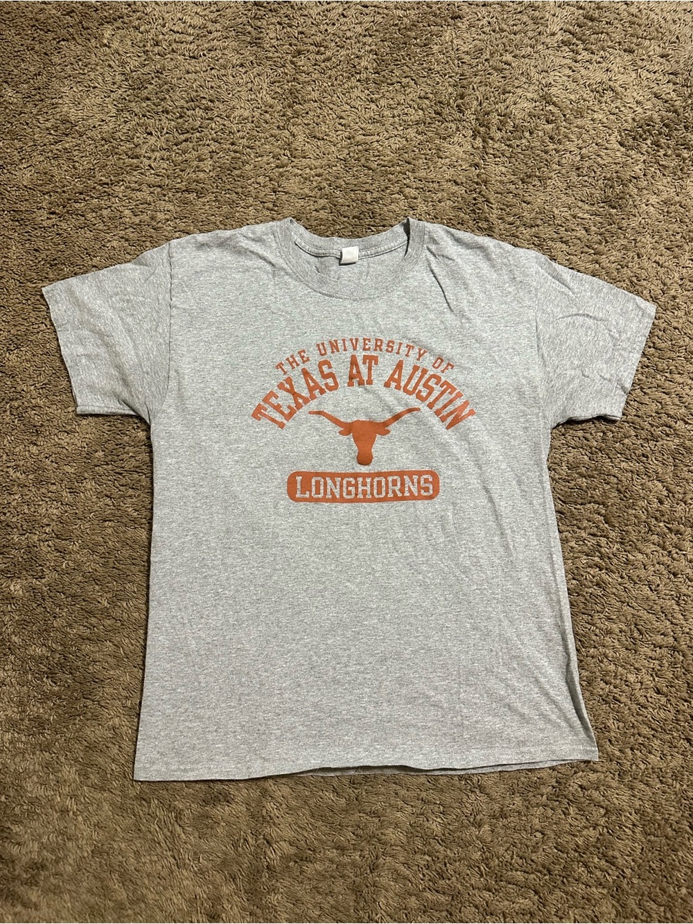 Vintage NCAA Texas Longhorns “triple grey” shirt 00s size large
